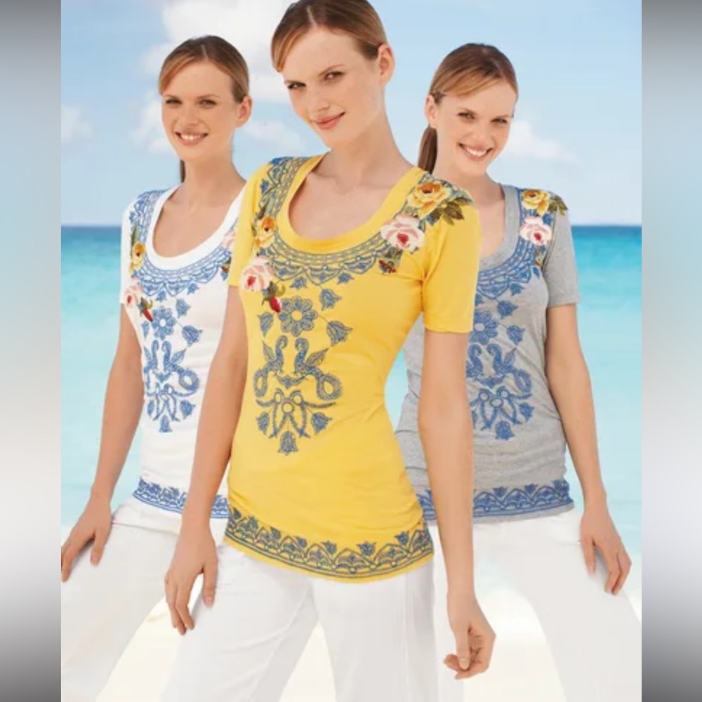 (GUC) JWLA Floral Top SMALL